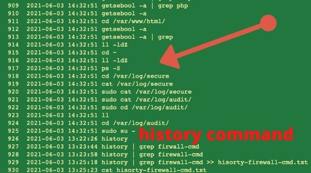 How to add timestamps to history command.